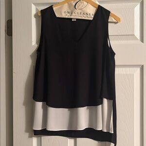 Joseph Ribkoff sleeveless top: Small/Medium: please see measurements!